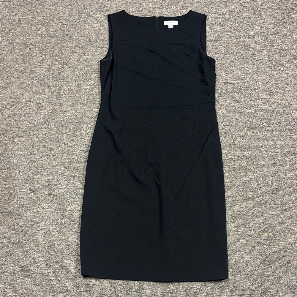 Calvin Klein Black Midi Dress